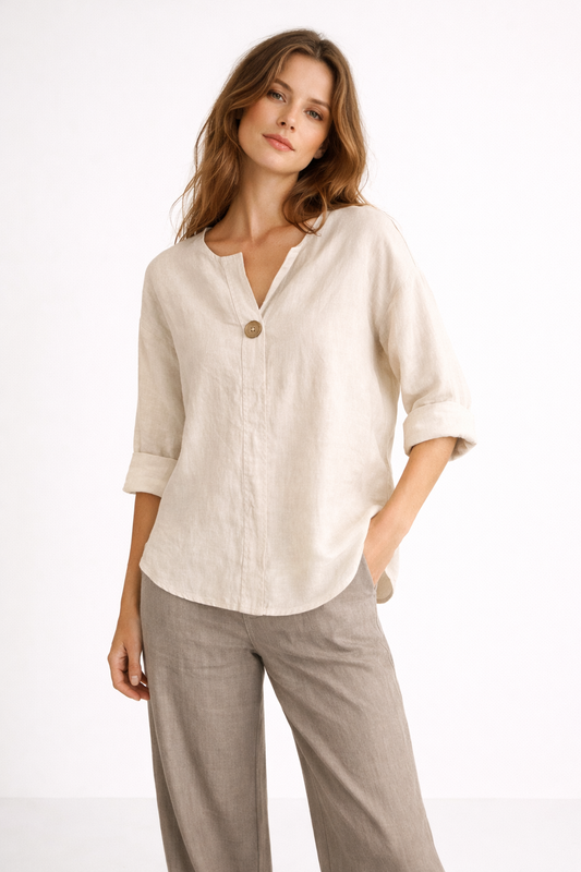 Timeless breathable Linen Shirt