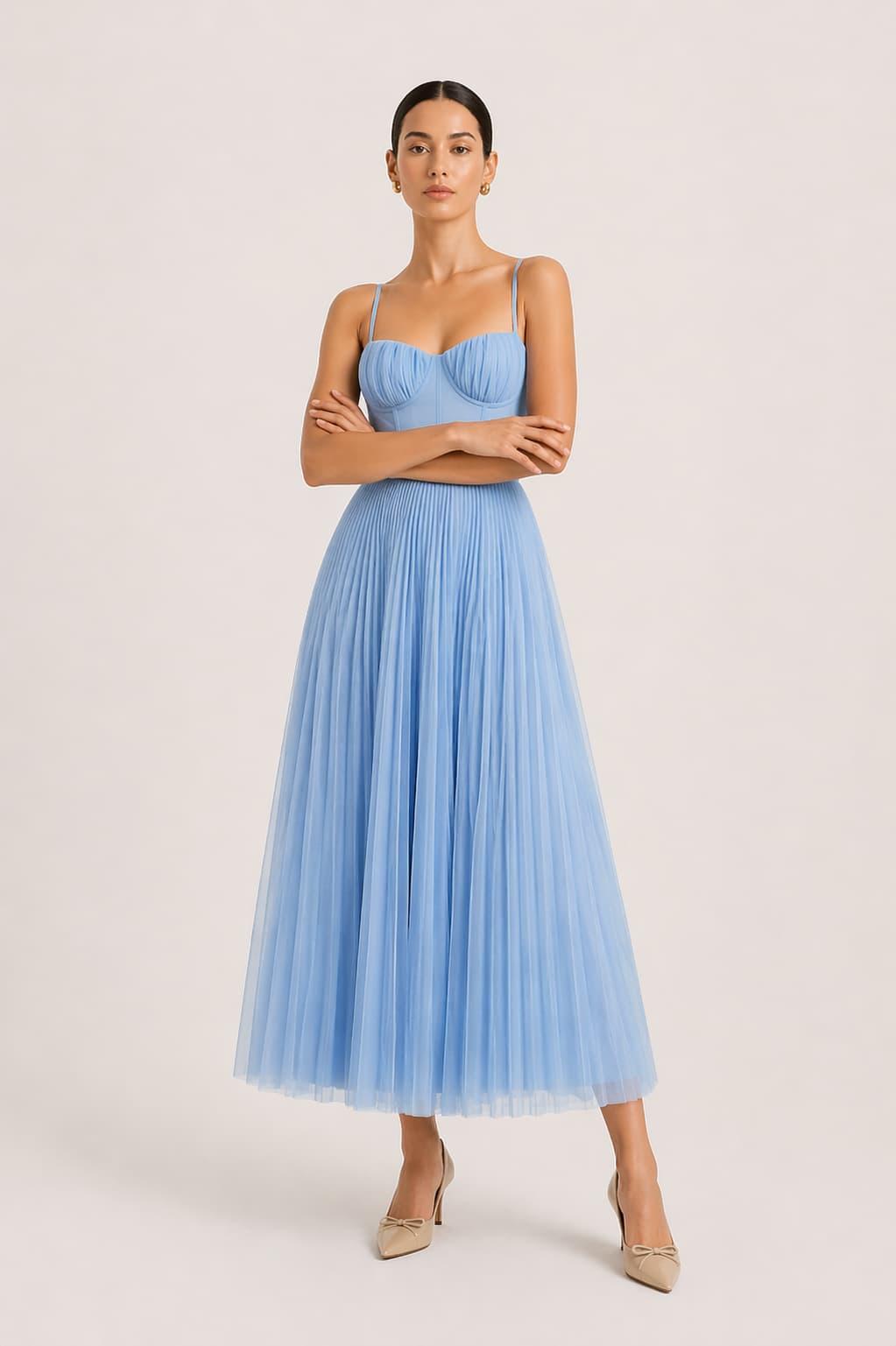 Sling Backless Sleeveless Slim Fit Dress