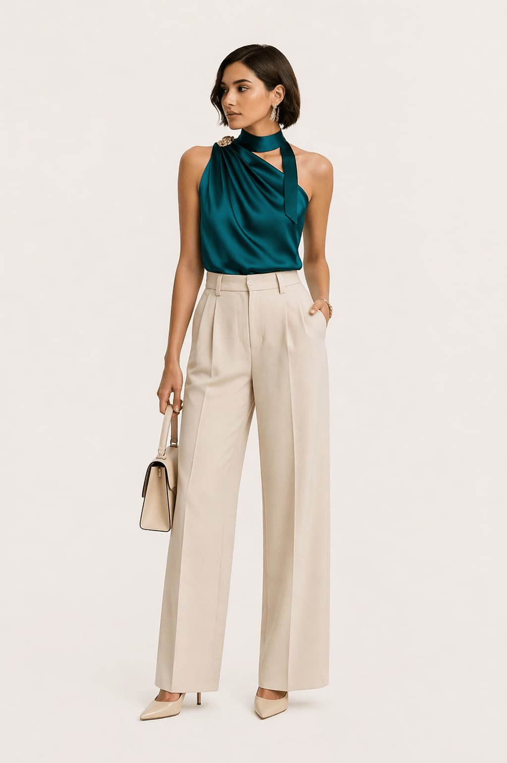 Off-Shoulder Sleeveless Shirt