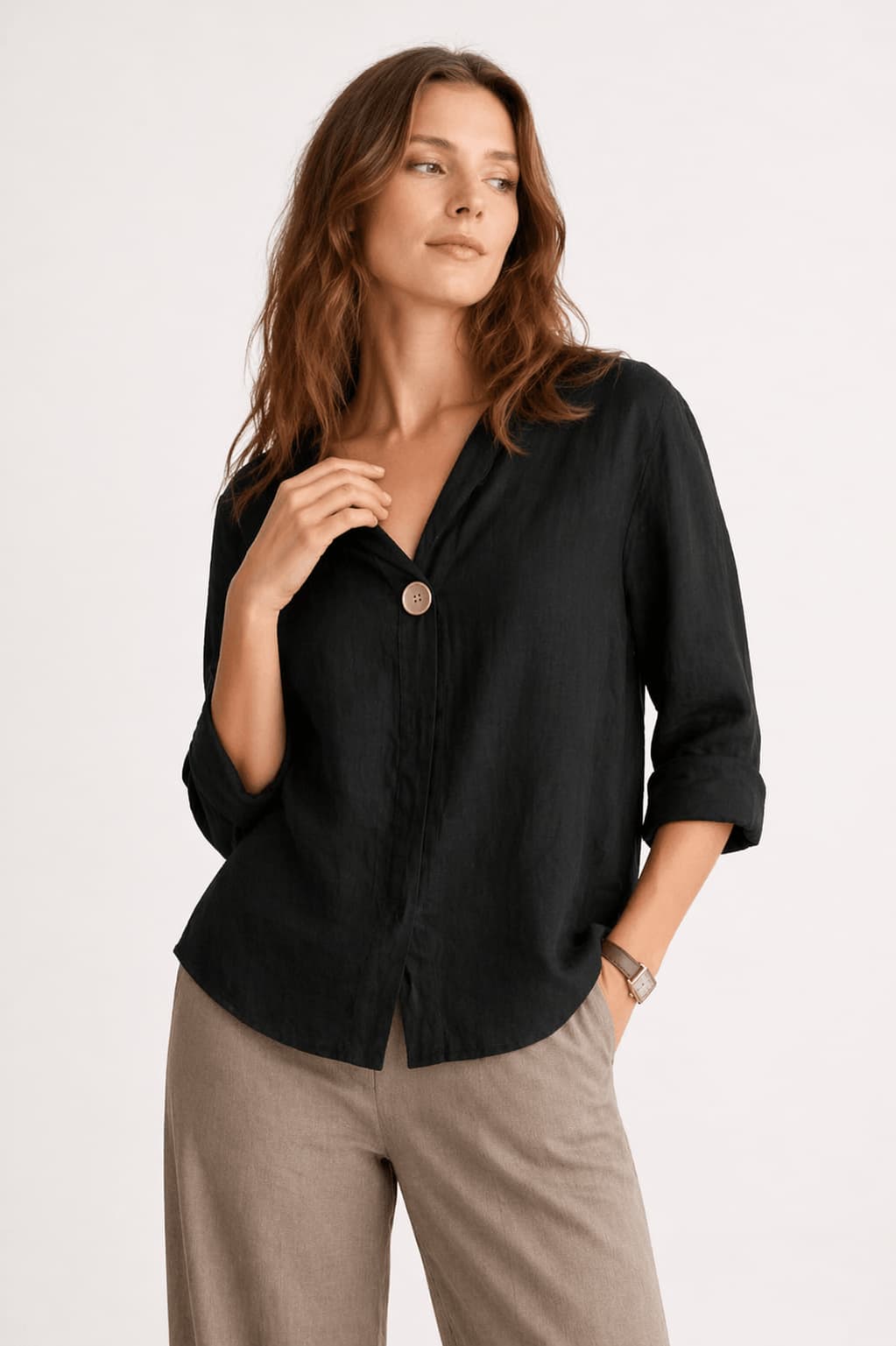 Timeless breathable Linen Shirt