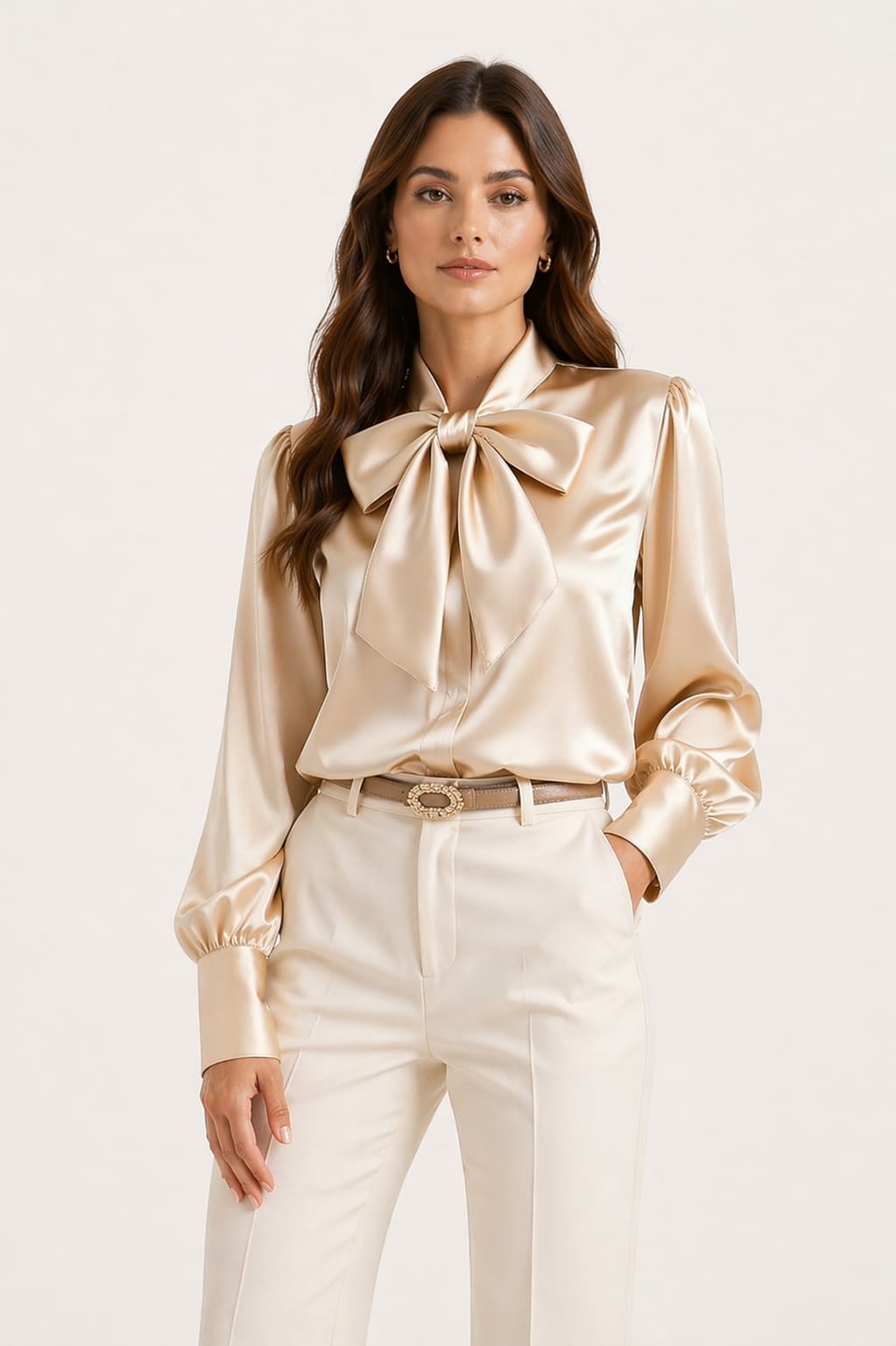 Classic Bow Detail Blouse