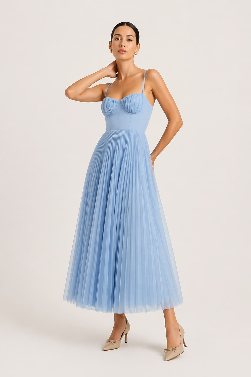 Sling Backless Sleeveless Slim Fit Dress