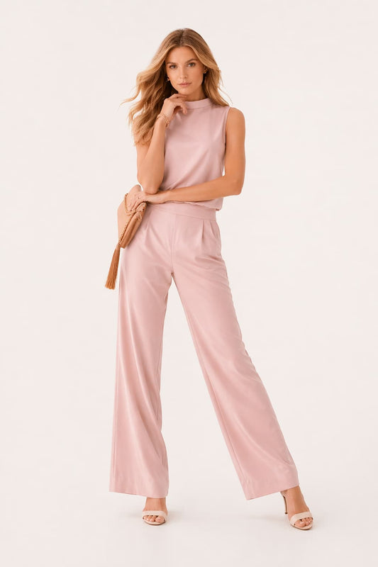 Minimal Sleeveless Jumpsuit