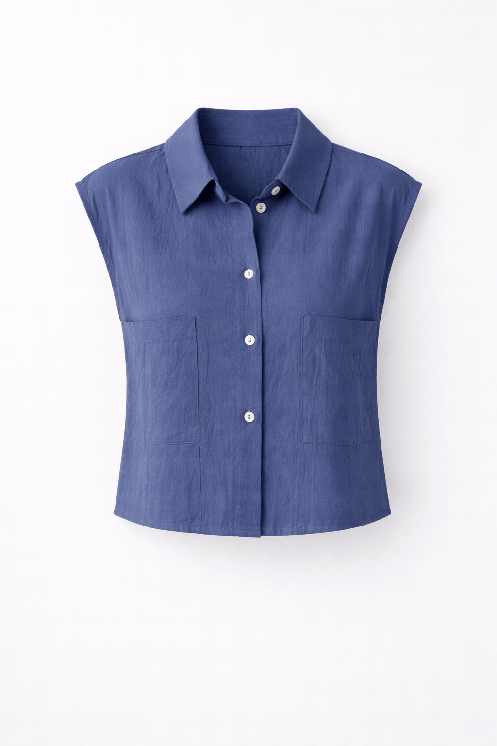 Cotton Linen Short Sleeve Shirt