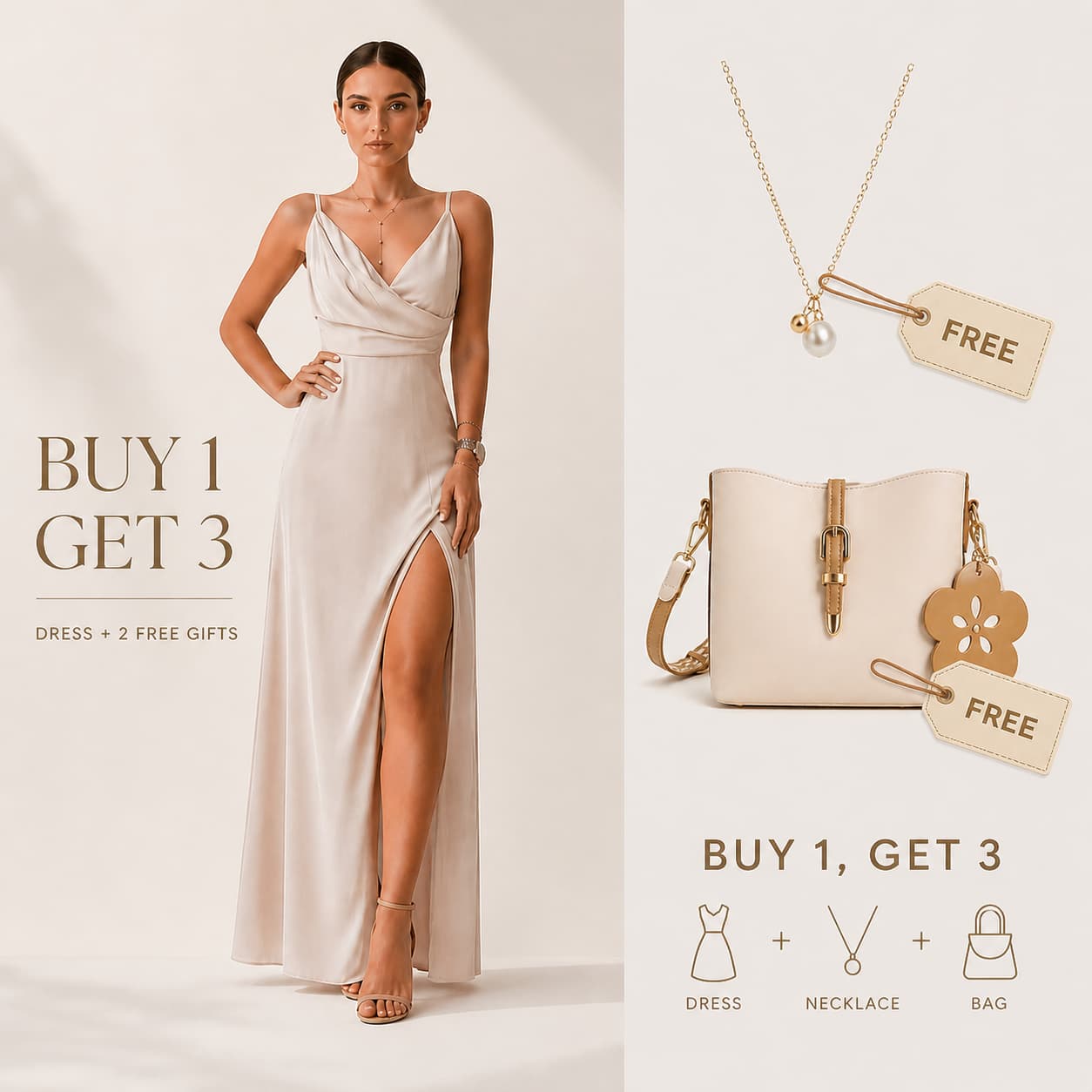 Aveline Draped Dress