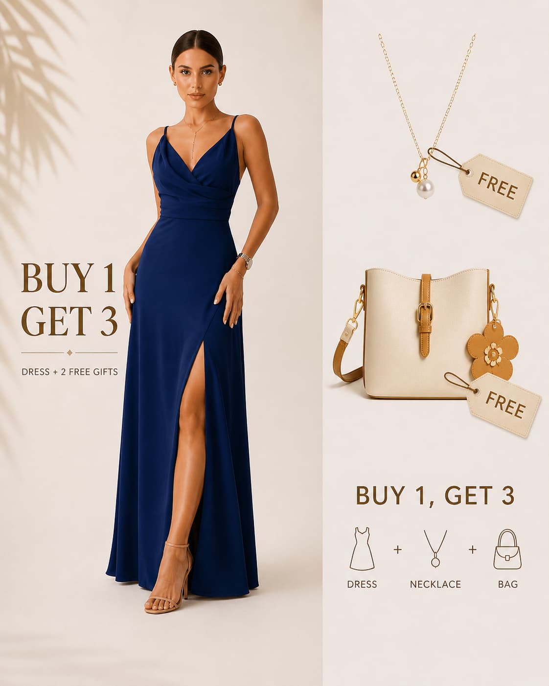 Aveline Draped Dress